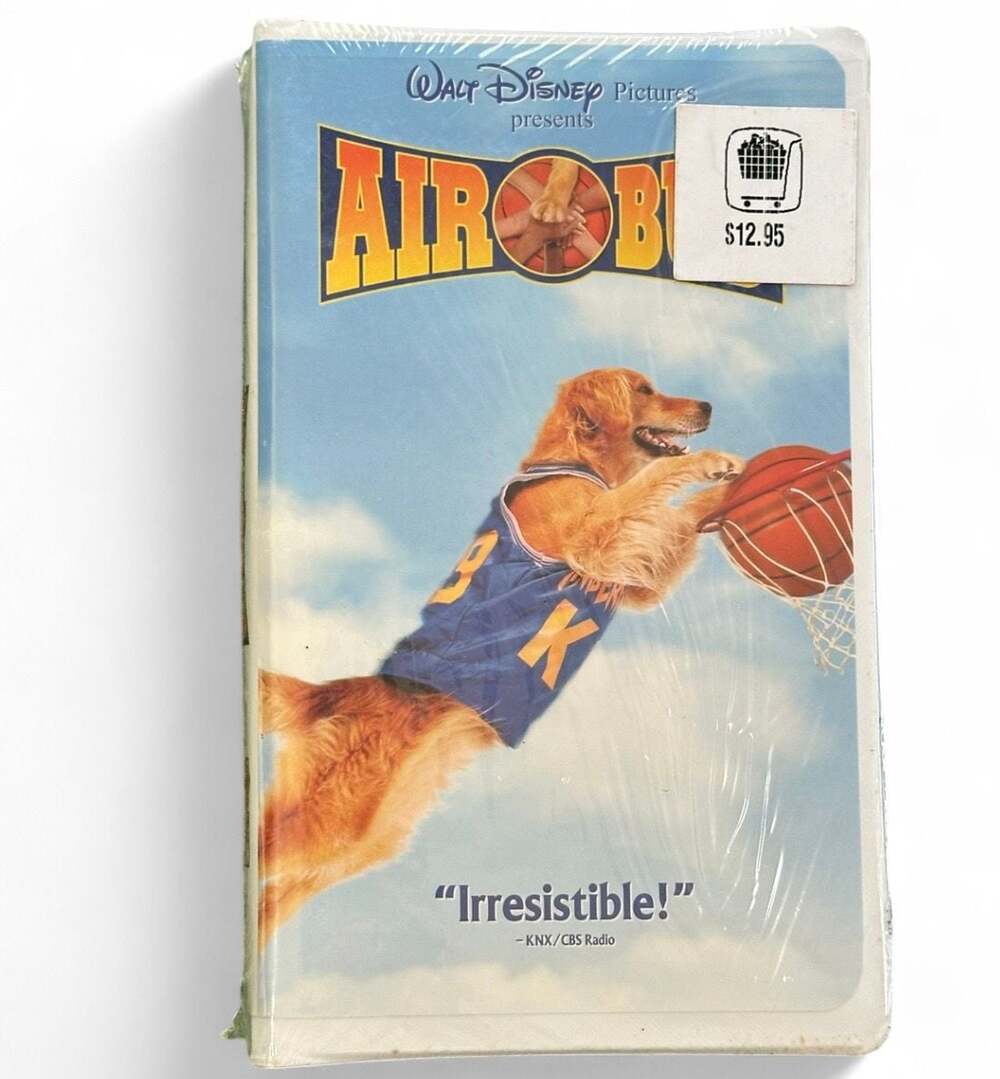 Walt Disney Air Bud VHS Movie Sealed Clamshell